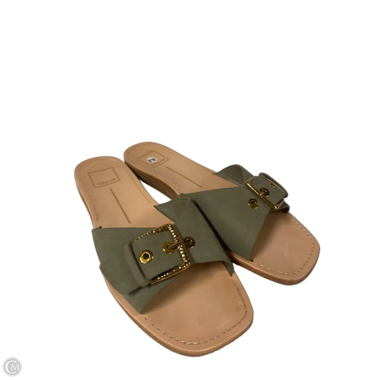 Sandals Flats By Dolce Vita In Green, Size: 8.5