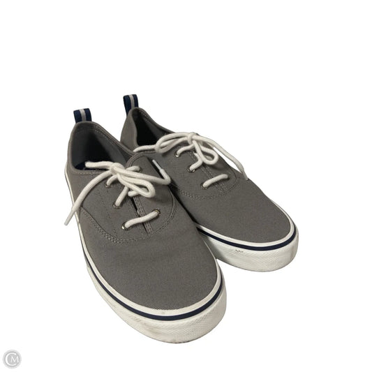 Shoes Sneakers By Sperry In Grey, Size: 10