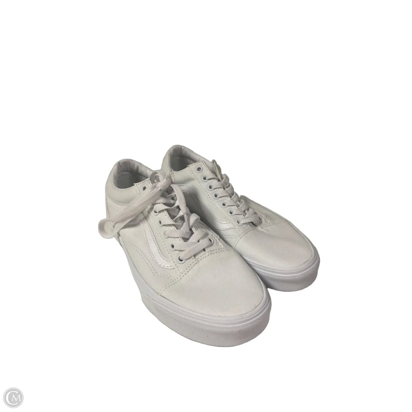 Shoes Sneakers By Vans In White, Size: 10