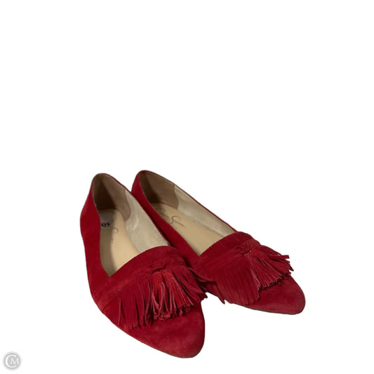 Shoes Flats By Jessica Simpson In Red, Size: 10