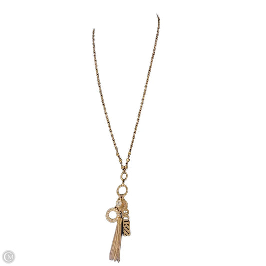 Necklace Lariat & Y-drop By Guess, Size: 1