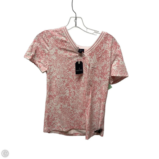 Top Short Sleeve Basic By Nautica In Pink, Size: Sp