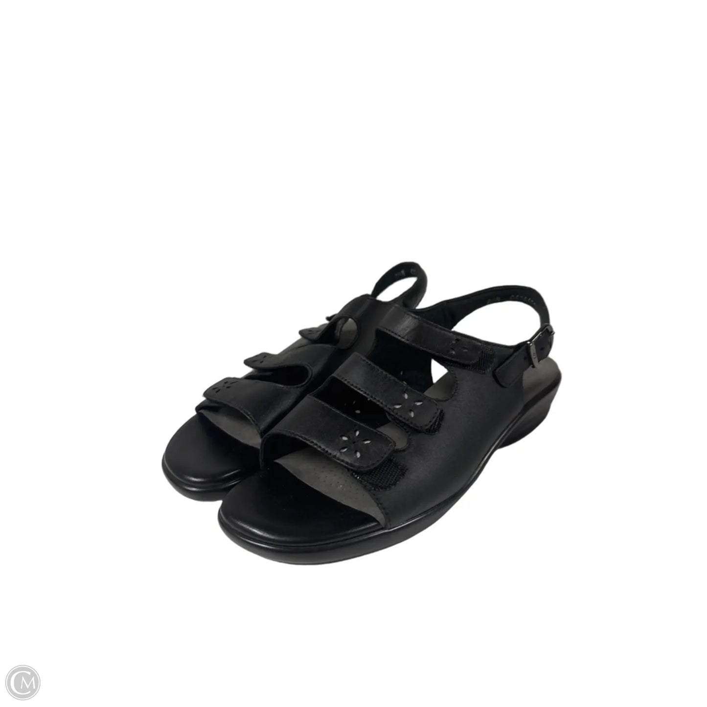 Sandals Flats By Sas In Black, Size: 8.5