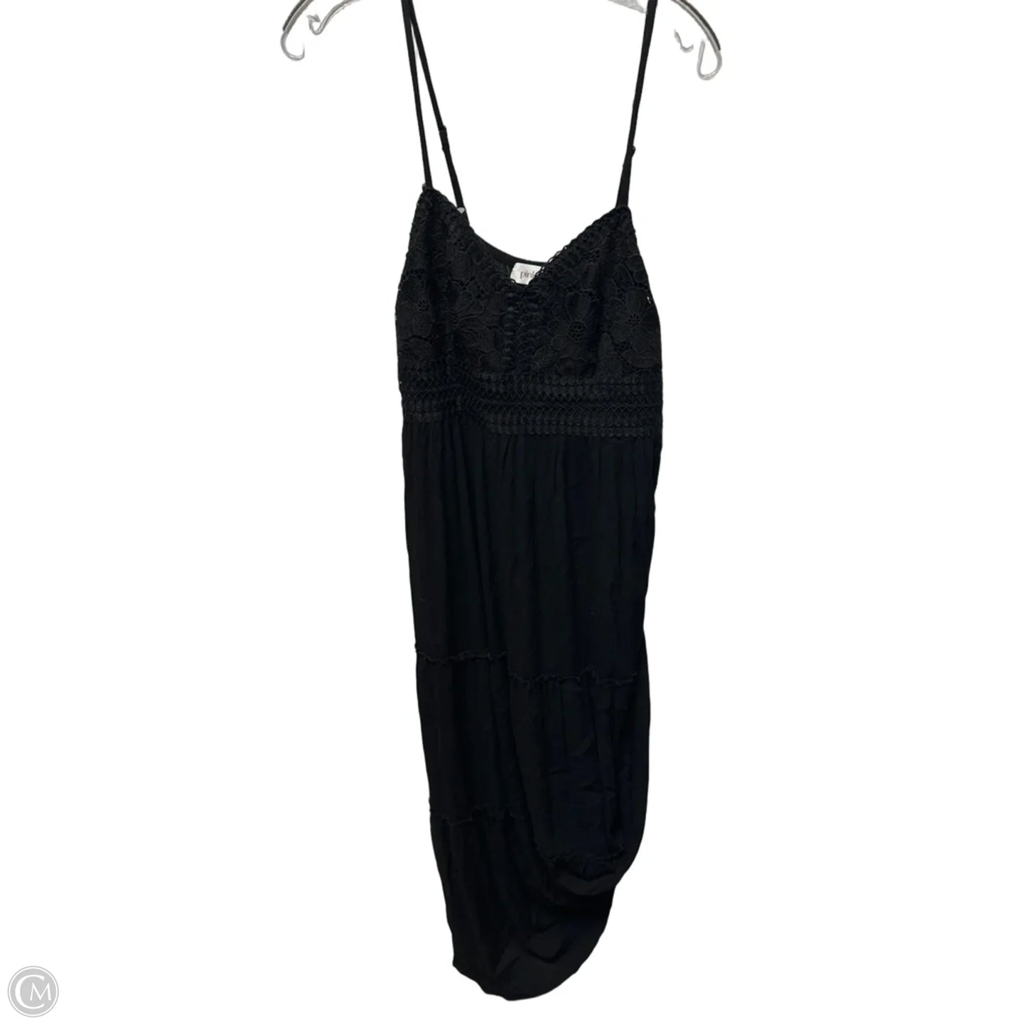 Dress Casual Maxi By Pink Rose In Black, Size: M