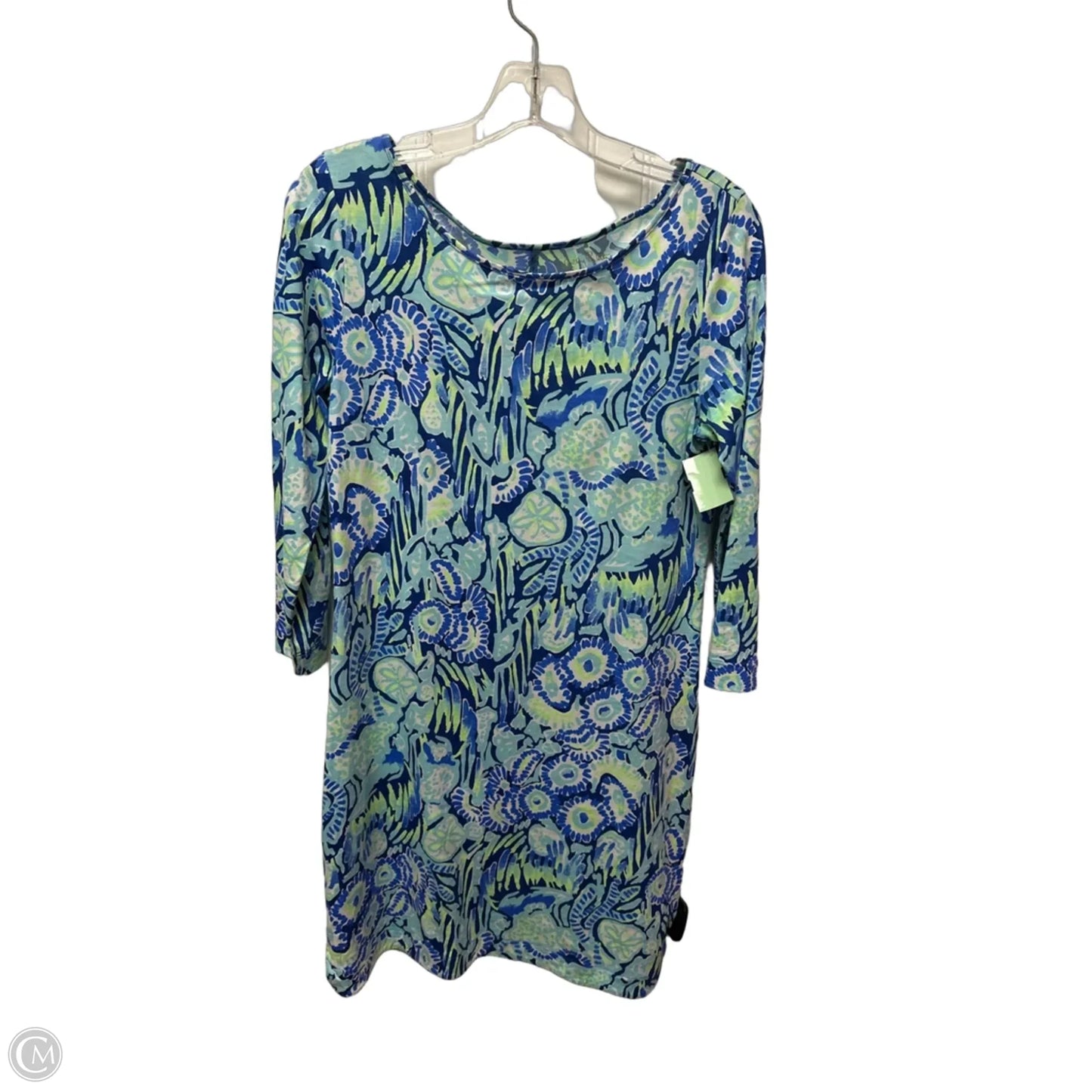 Dress Designer By Lilly Pulitzer In Blue & Green, Size: S
