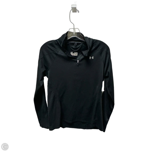 Athletic Sweatshirt Collar By Under Armour In Black, Size: M