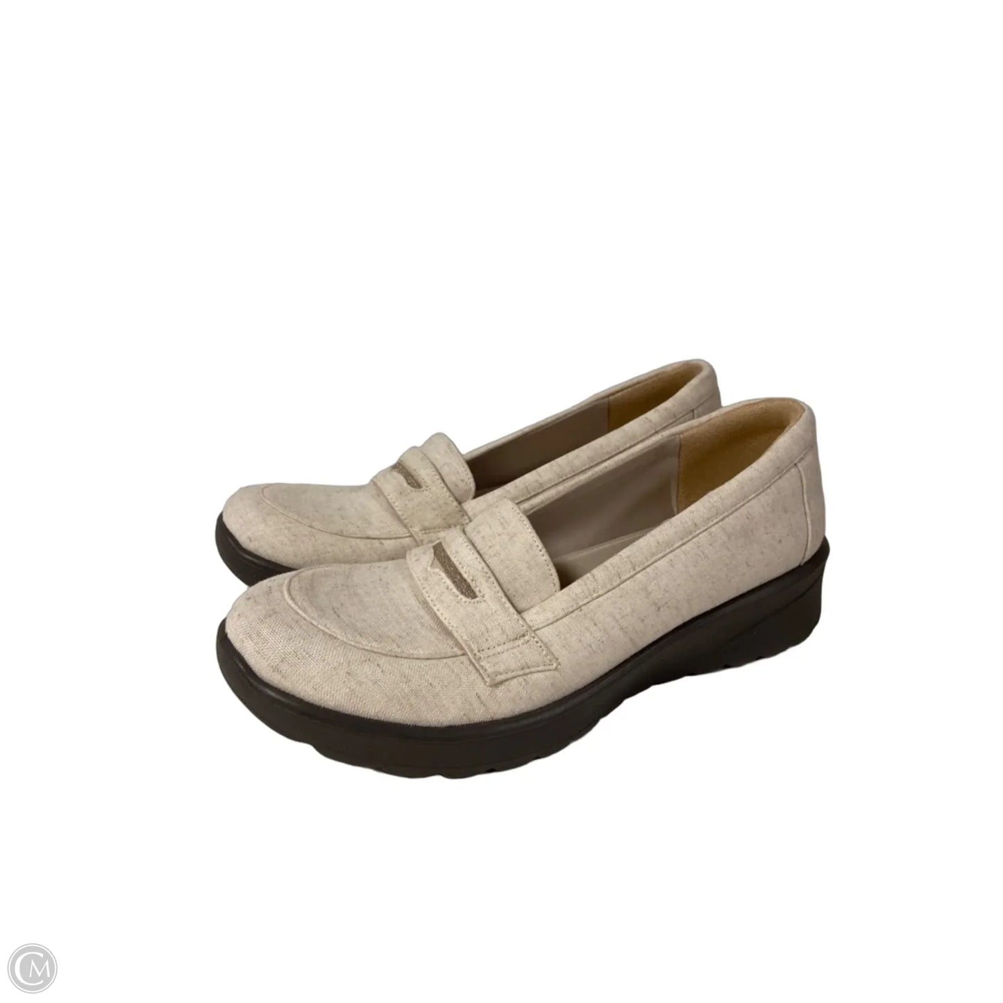 Sandals Flats By Clothes Mentor In Brown, Size: 9