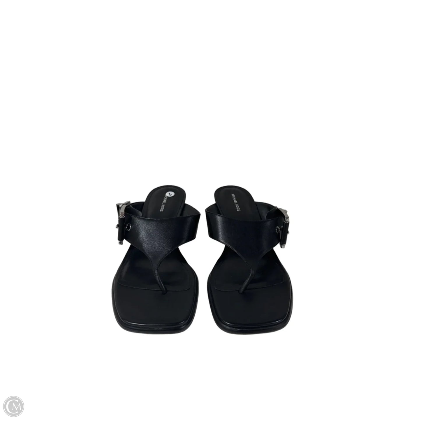 Sandals Designer By Michael Kors In Black, Size: 7