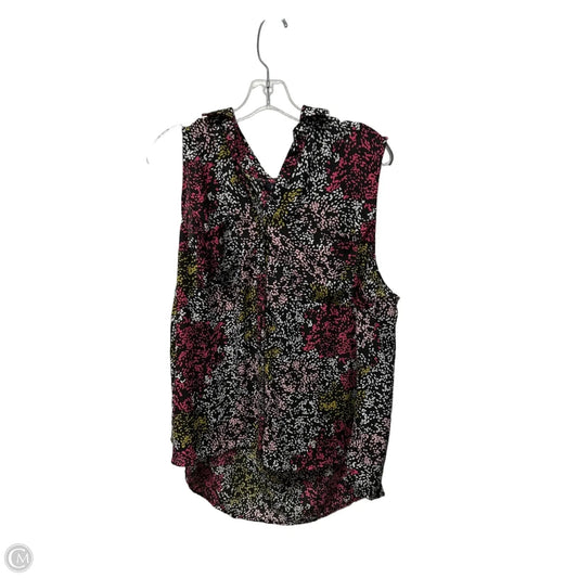 Top Sleeveless By Angels In Black & White, Size: 2x