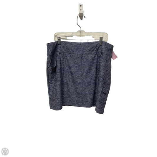 Skort By Style And Company In Blue, Size: Xl