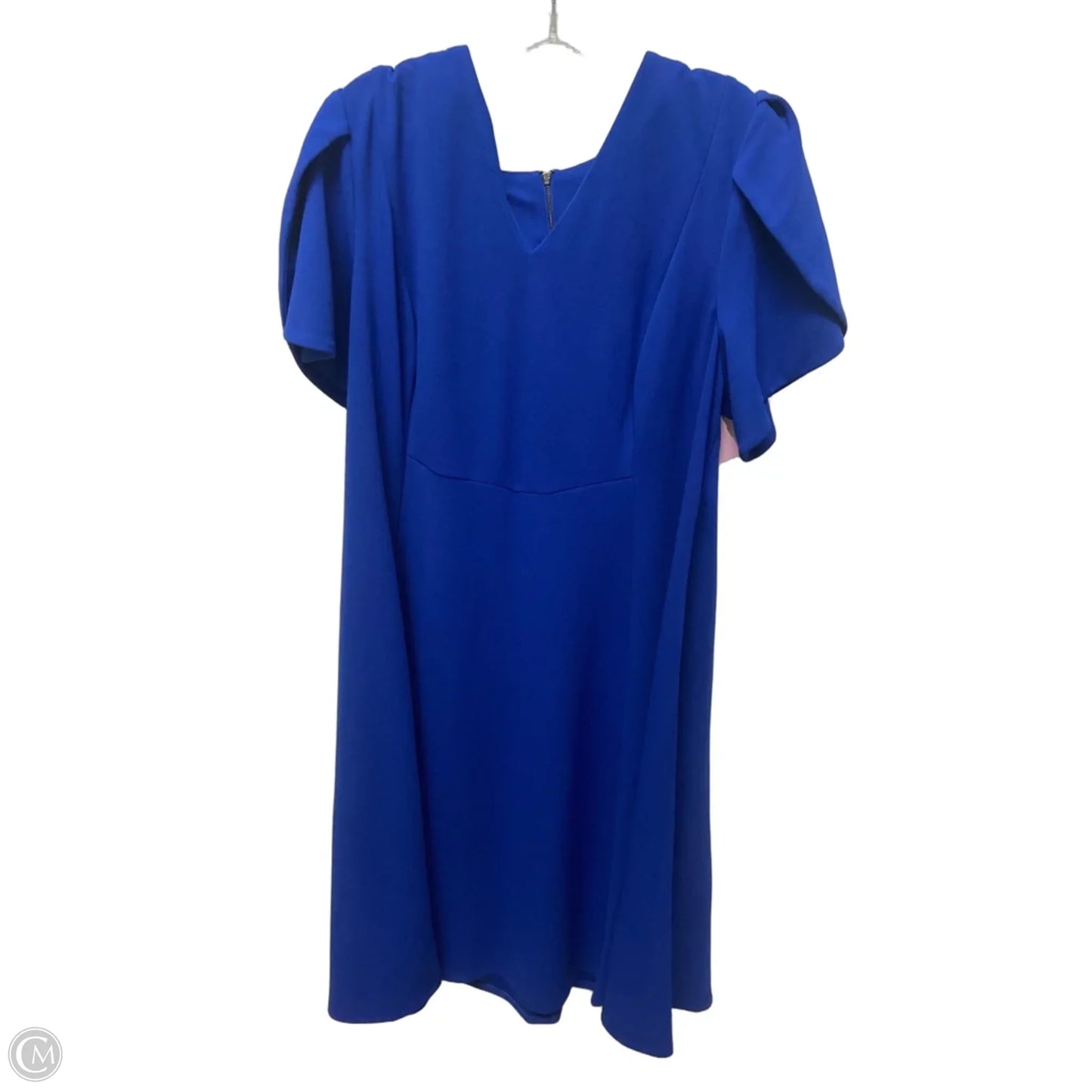 Dress Work By Calvin Klein In Blue, Size: 2x