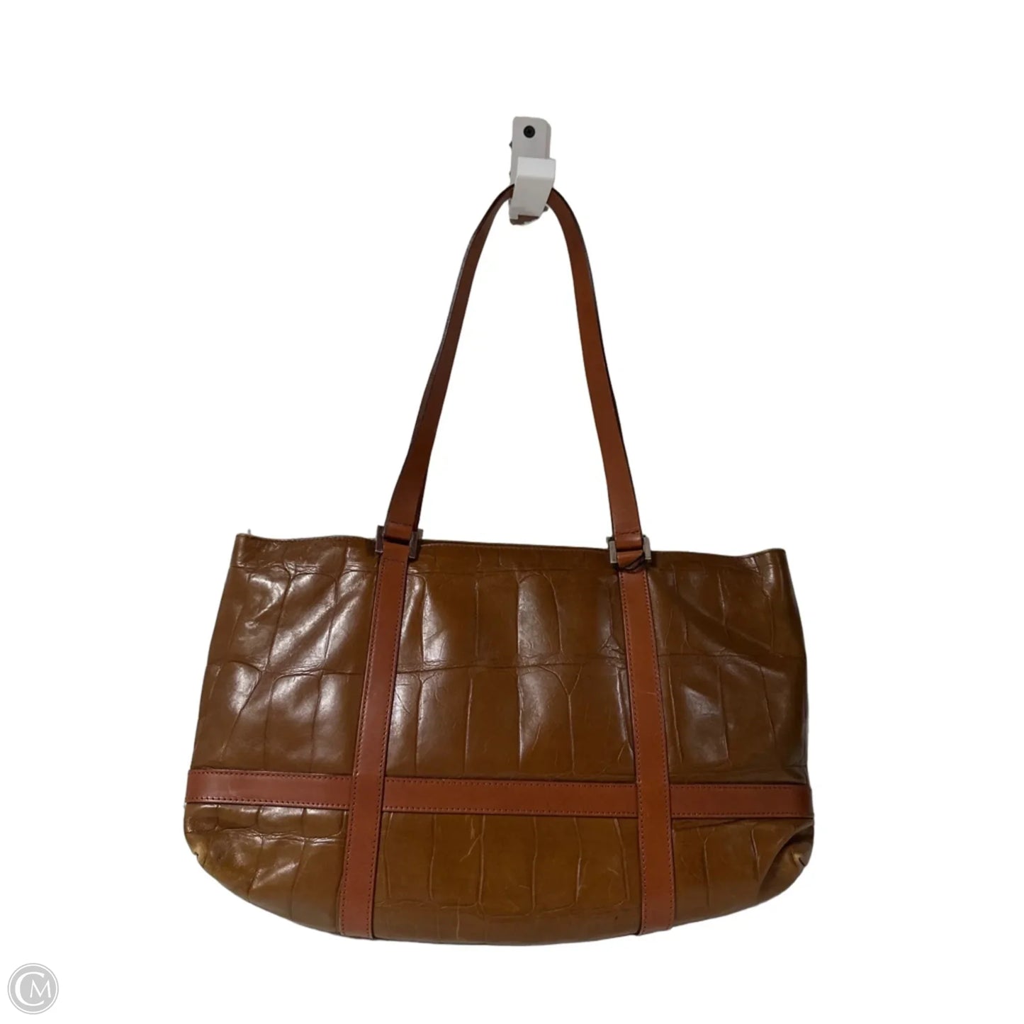Handbag Leather By Clothes Mentor, Size: Large