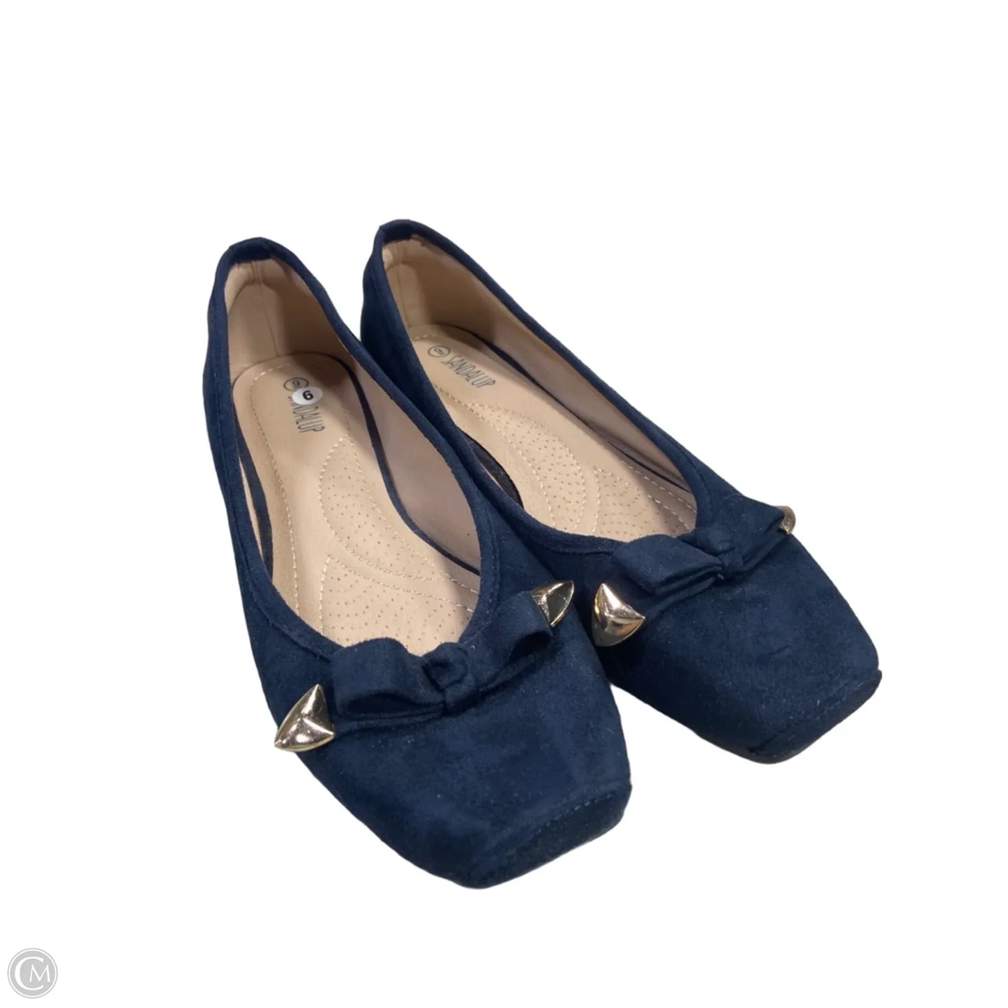 Shoes Flats By Clothes Mentor In Navy, Size: 9