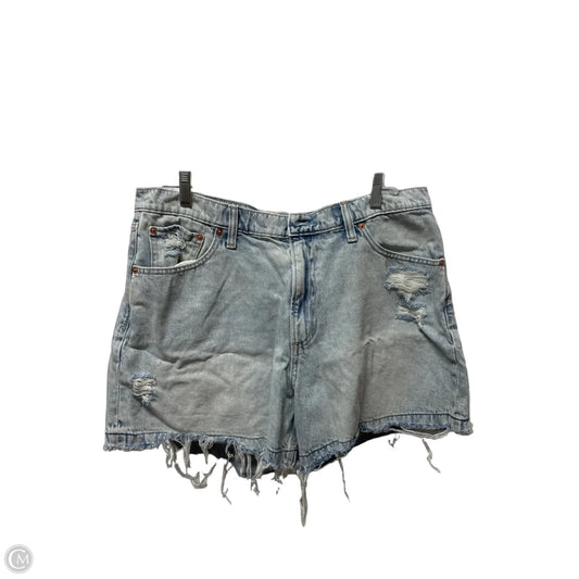 Shorts By Gap In Blue Denim, Size: 16