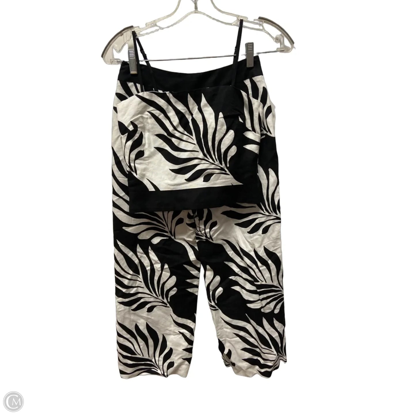 Pants Set 2pc By White House Black Market In Black & White, Size: Xsp