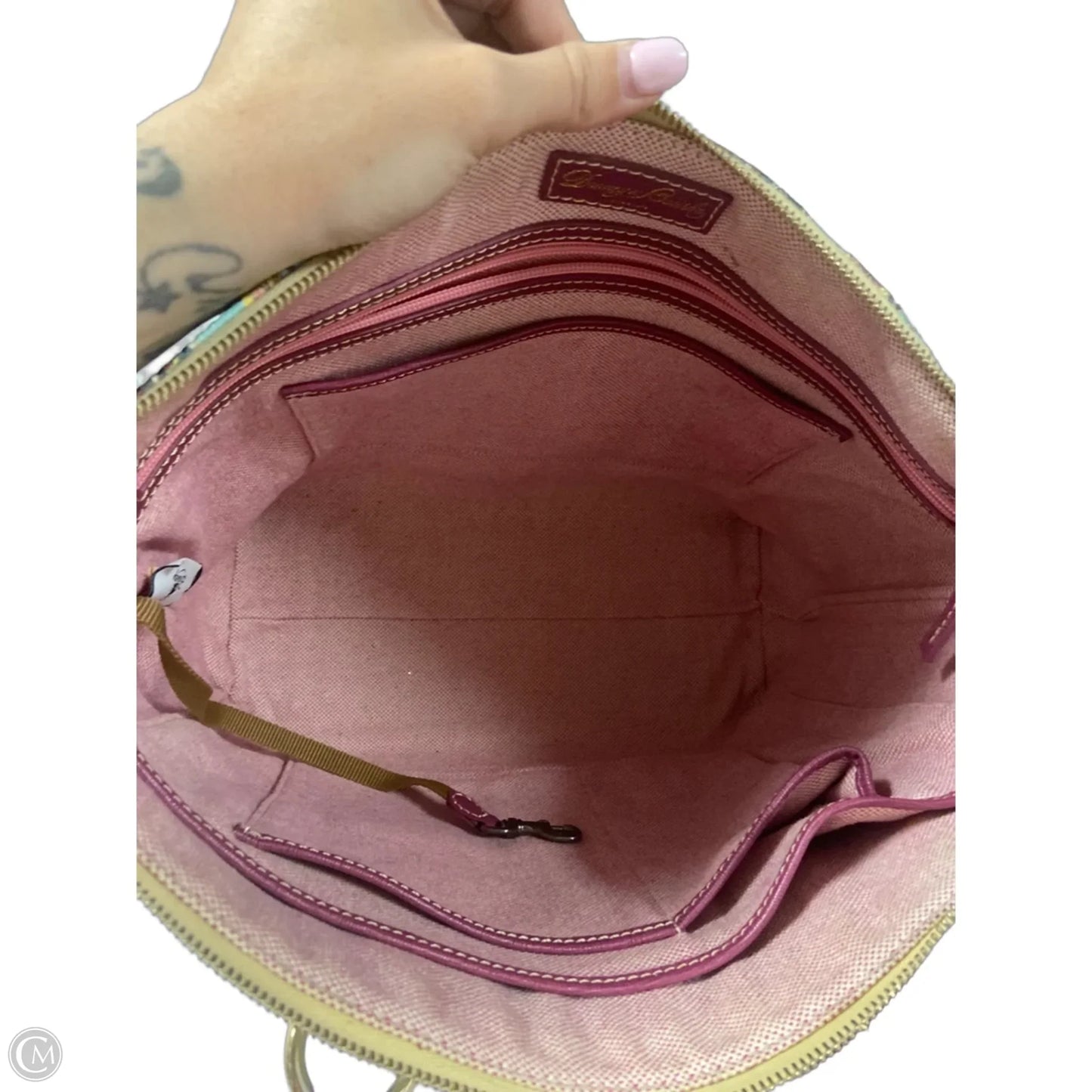 Handbag Designer By Dooney And Bourke, Size: Large