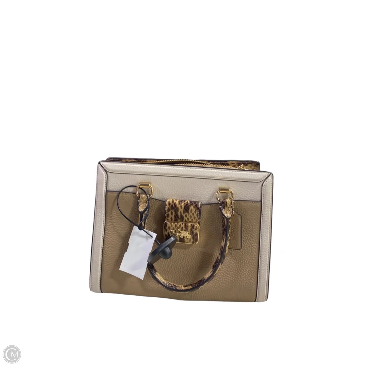 Handbag Designer By Coach, Size: Small
