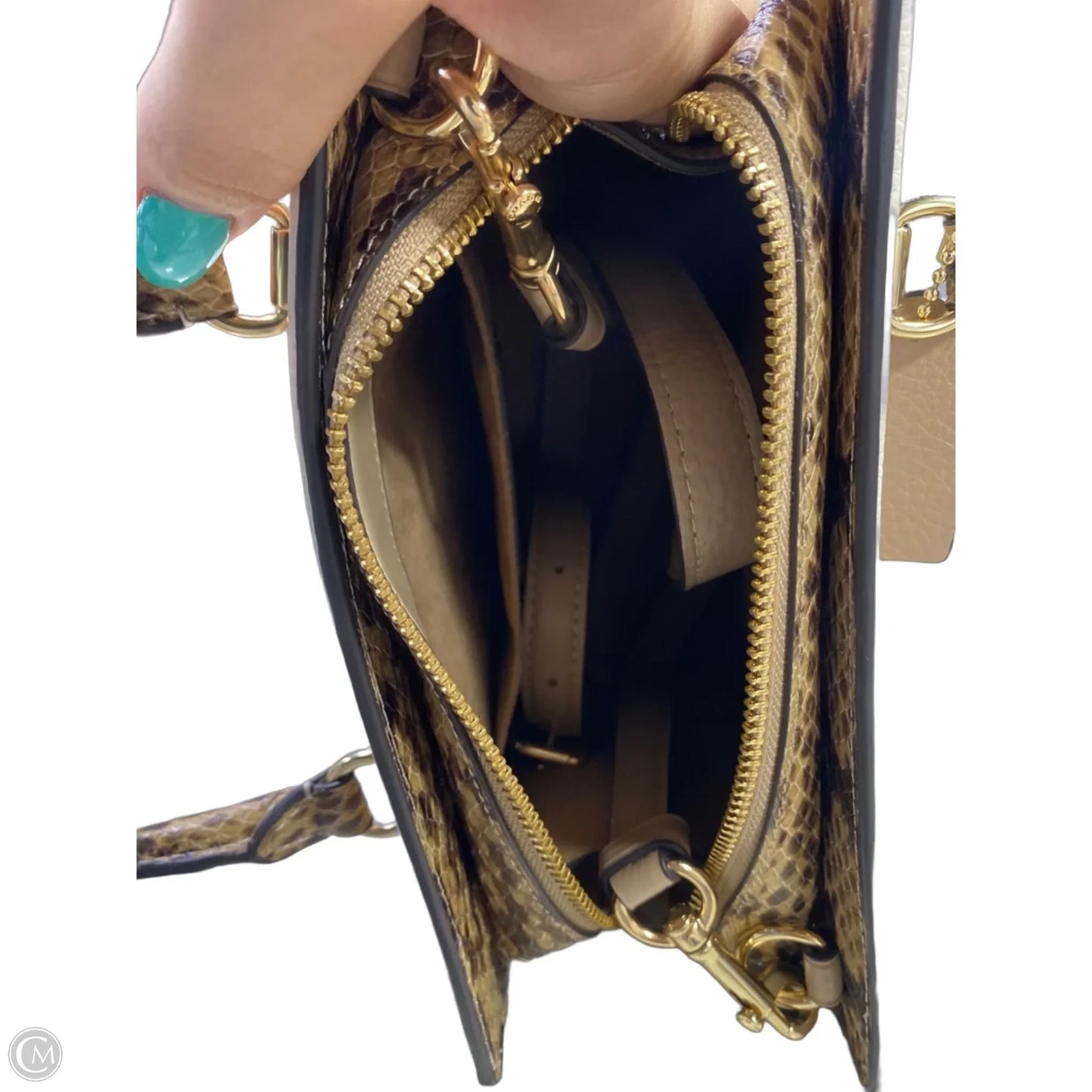 Handbag Designer By Coach, Size: Small
