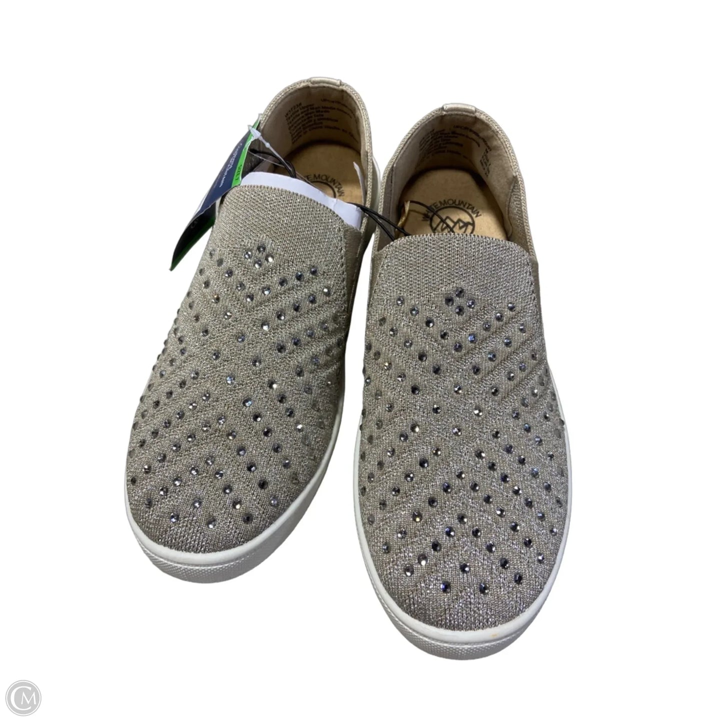 Shoes Flats By White Mountain In Gold, Size: 7