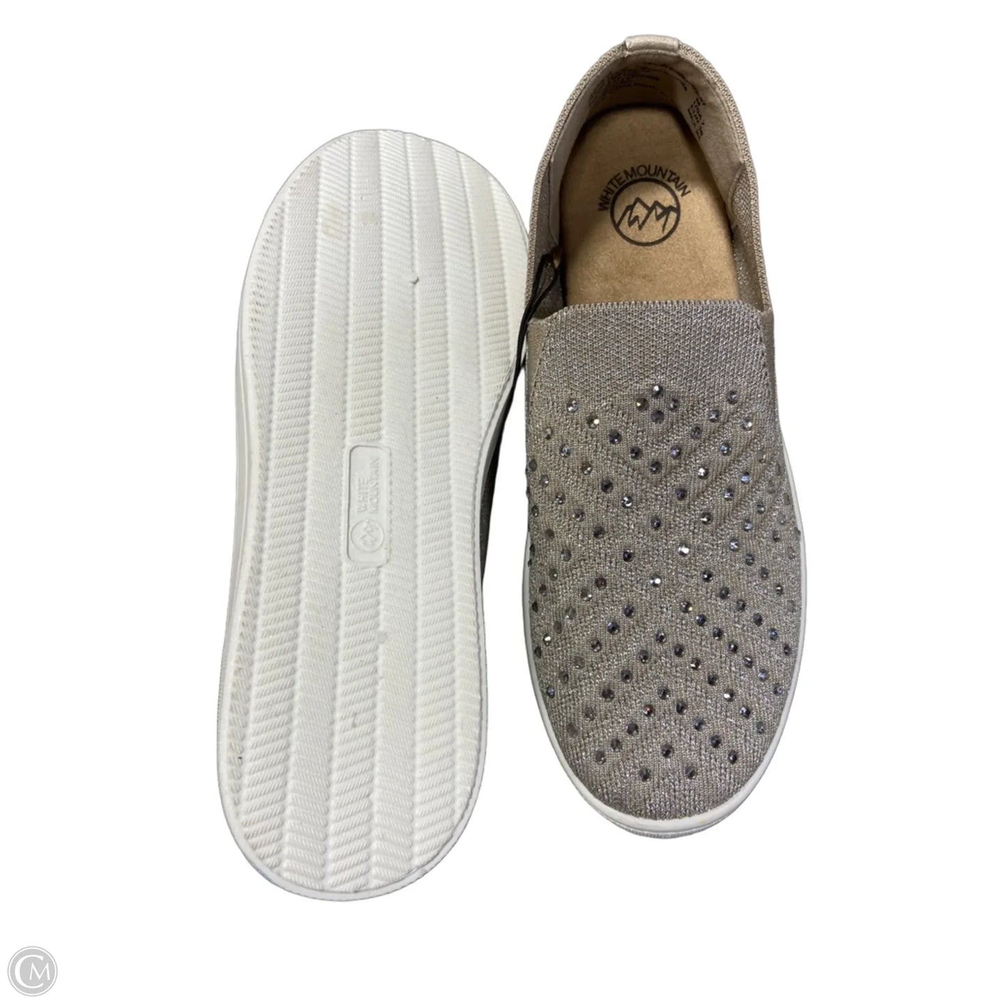 Shoes Flats By White Mountain In Gold, Size: 7