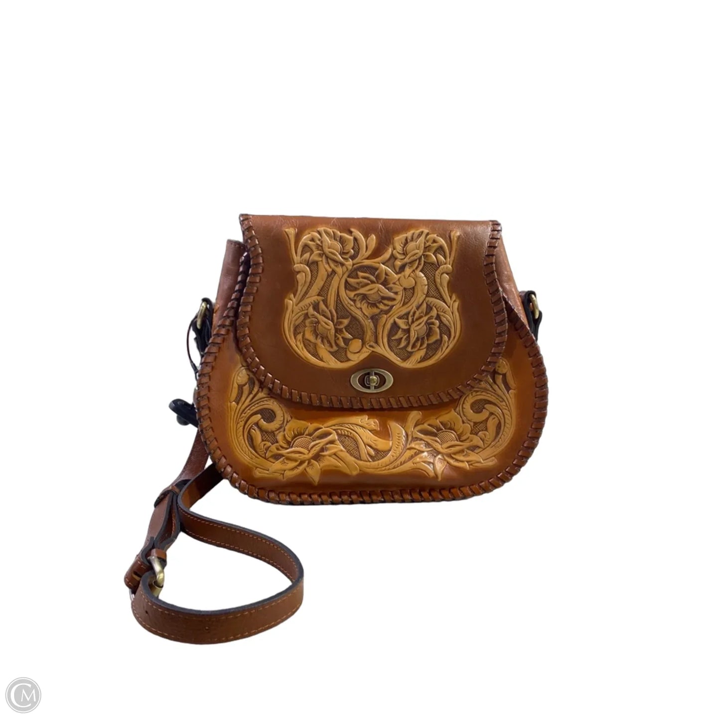 Crossbody Designer By Patricia Nash, Size: Large