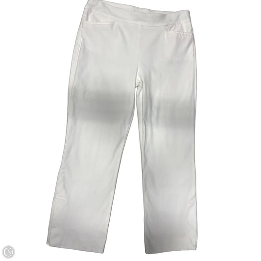 Pants Cropped By Chicos In White, Size: 6