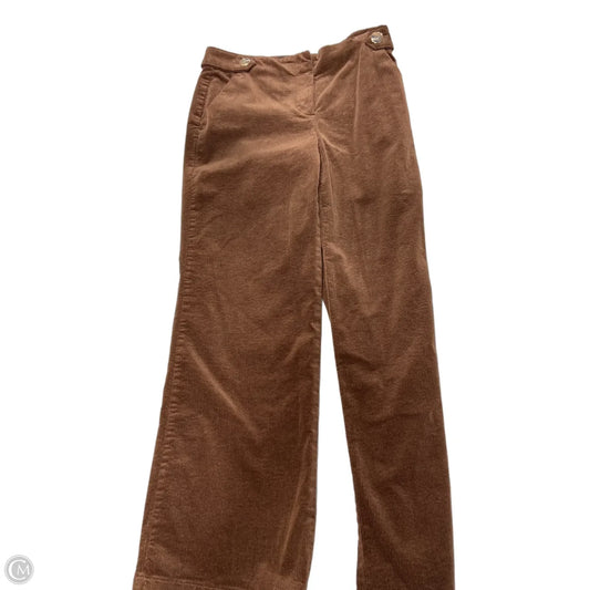 Pants Corduroy By Talbots In Brown, Size: 2