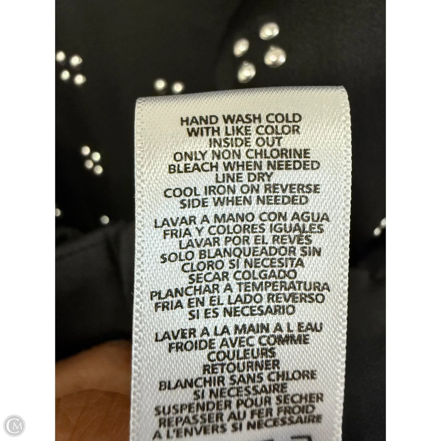 Jacket Other By Calvin Klein In Black, Size: S