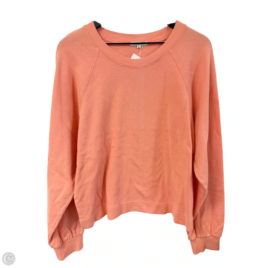 Sweatshirt Crewneck By Z Supply In Coral, Size: L