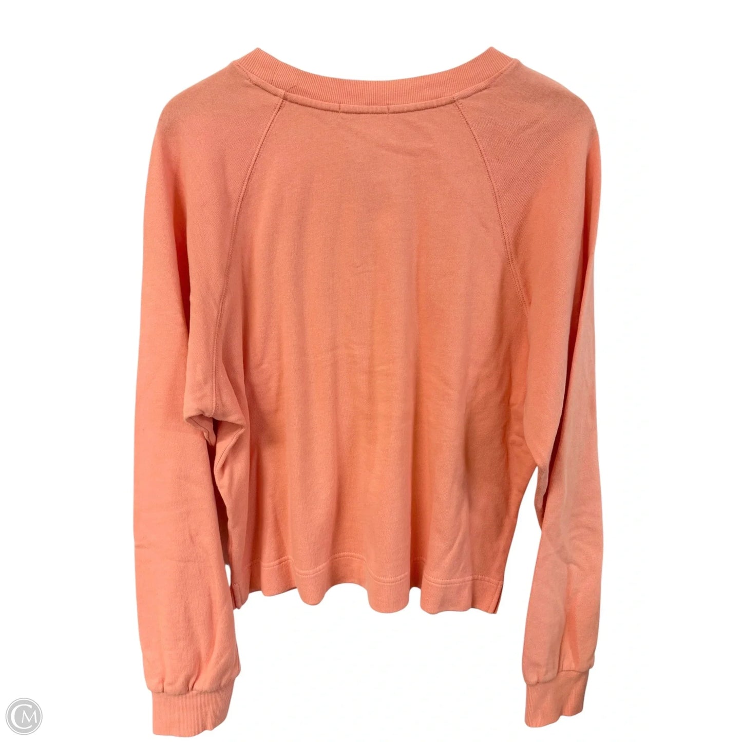 Sweatshirt Crewneck By Z Supply In Coral, Size: L
