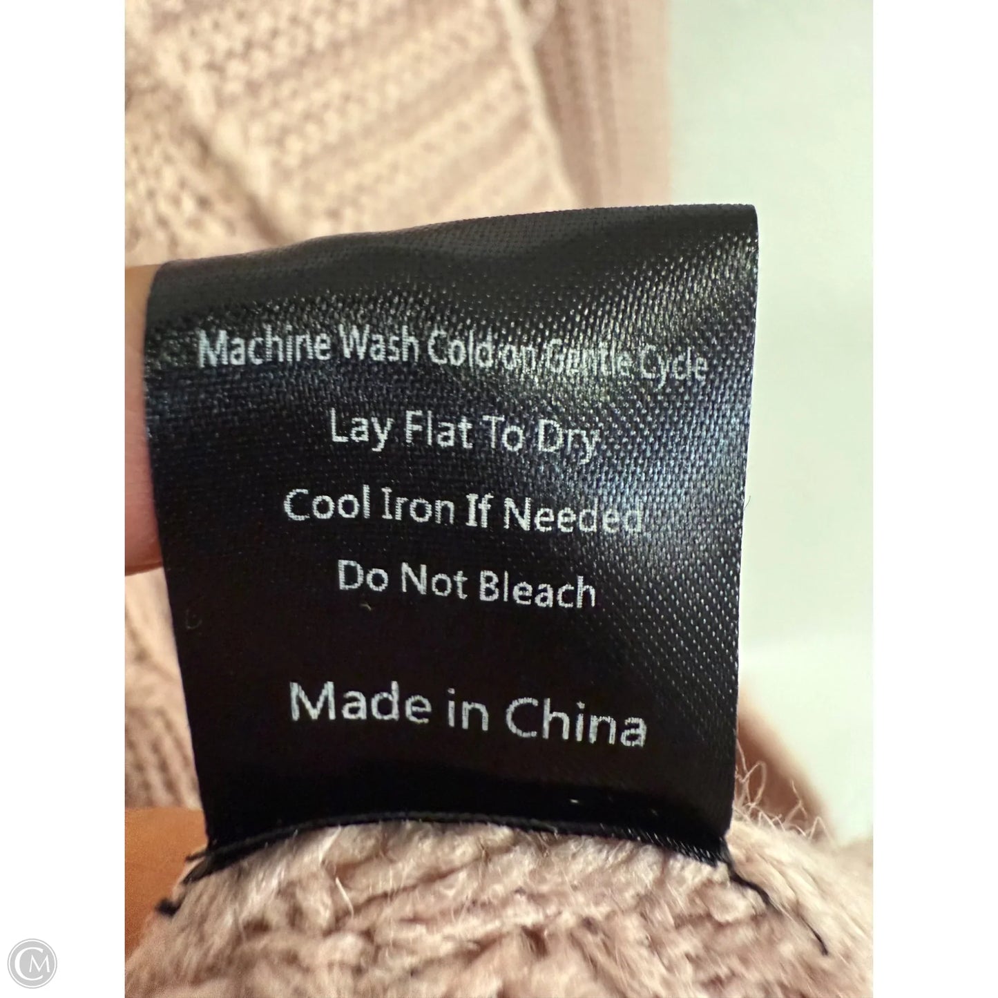 Sweater Cardigan By Pol In Pink, Size: M