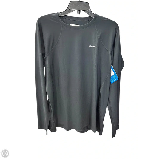 Athletic Top Long Sleeve Crewneck By Columbia In Black, Size: Xxl