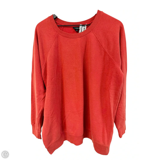 Sweatshirt Crewneck By Torrid In Orange, Size: M
