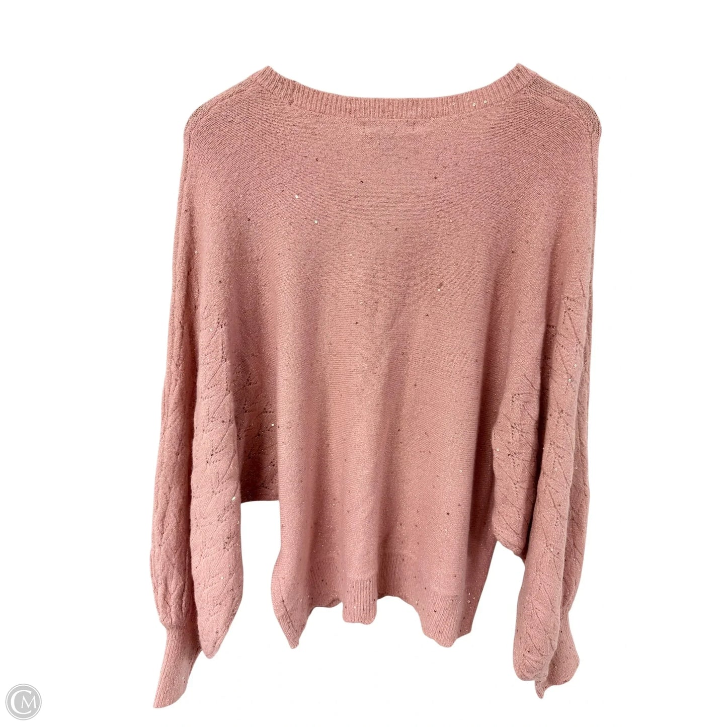 Sweater By Design History In Pink, Size: M