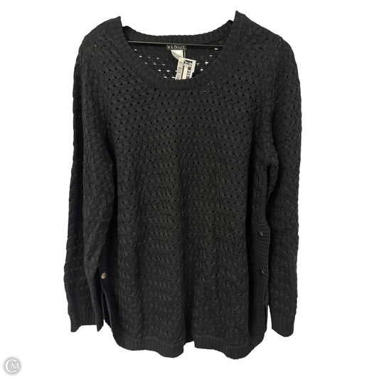 Sweater By Venus In Black, Size: Xl