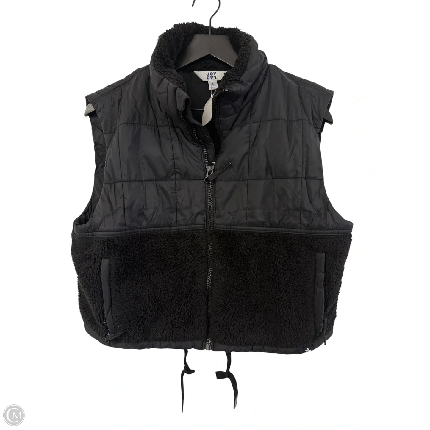Vest Puffer & Quilted By Joy Lab In Black, Size: S