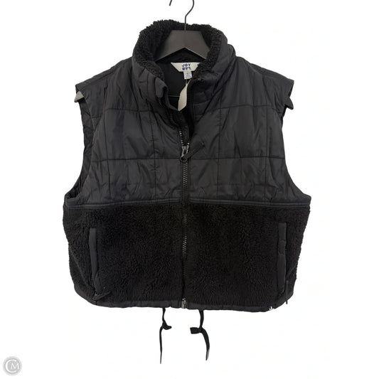 Vest Puffer & Quilted By Joy Lab In Black, Size: S