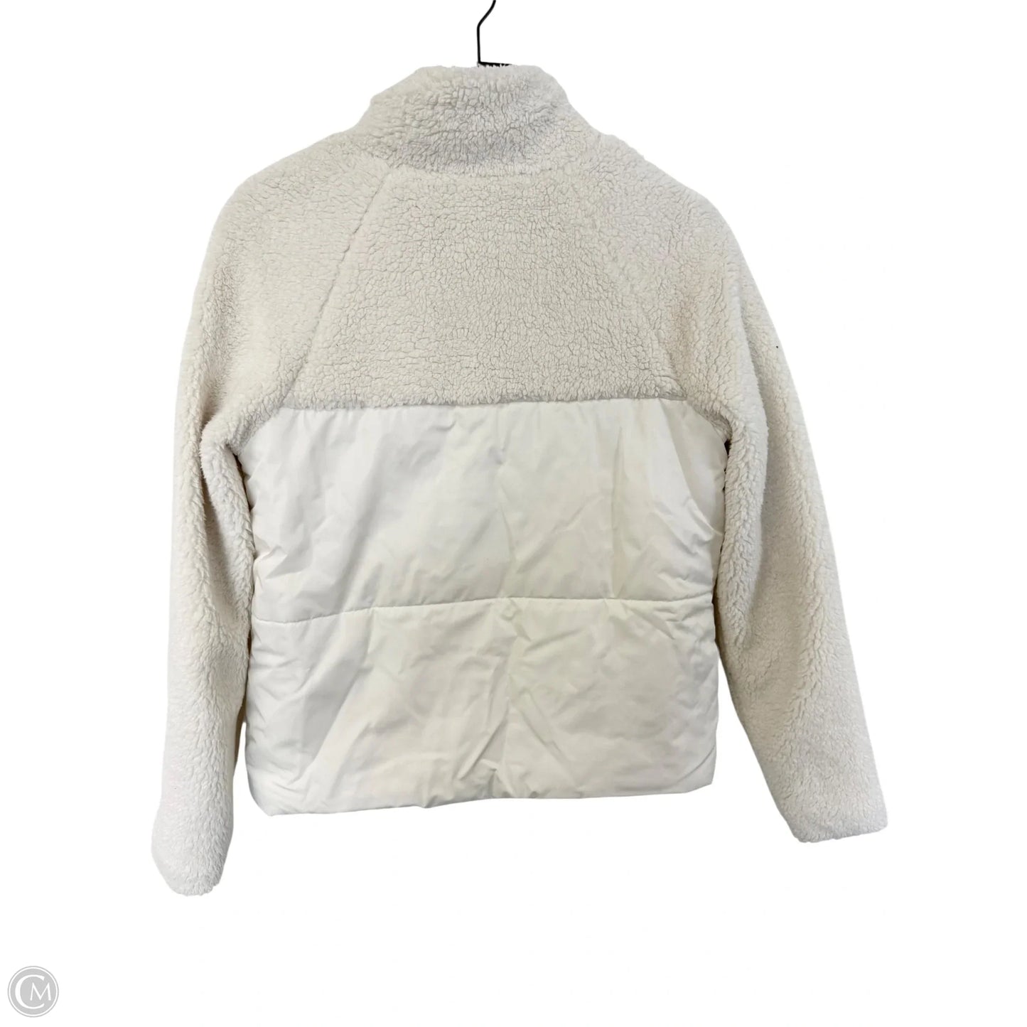 Jacket Faux Fur & Sherpa By Maurices In White, Size: S