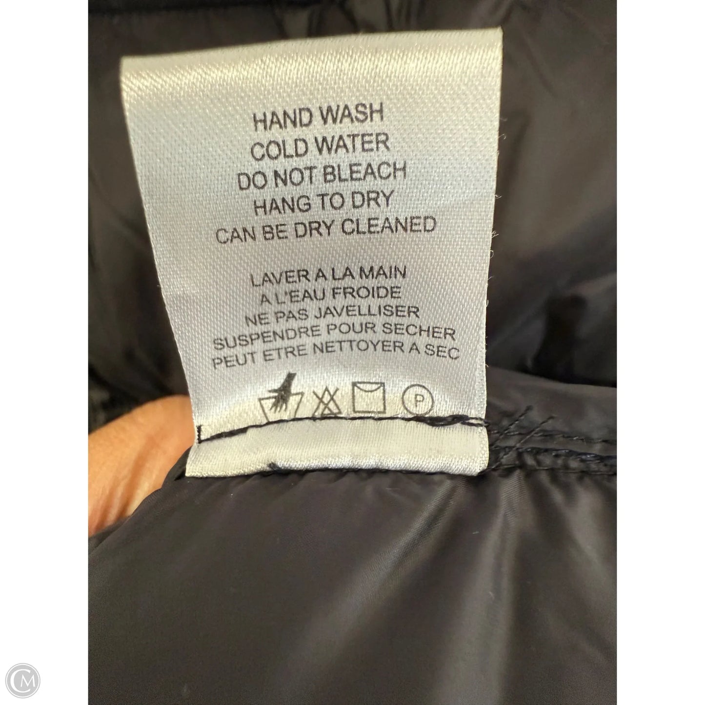 Vest Puffer & Quilted By Cmc In Black, Size: Xs