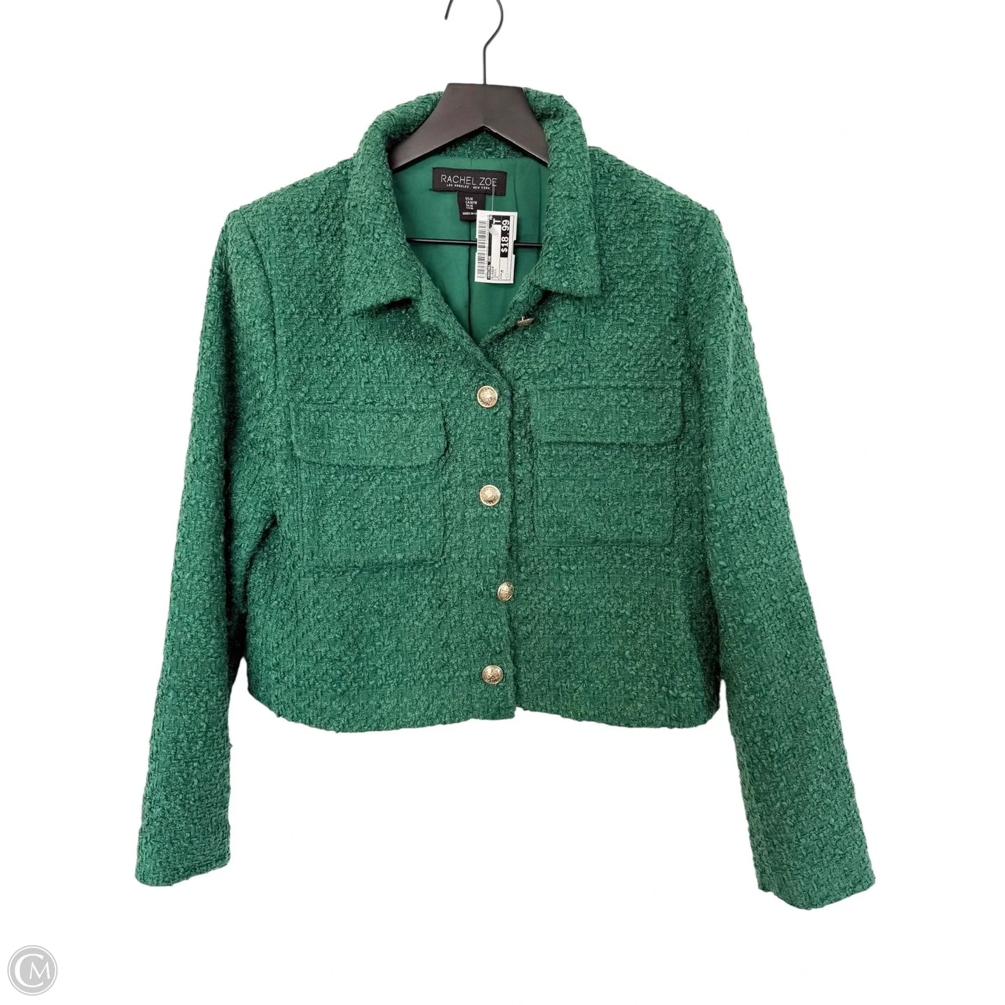 Blazer By Rachel Zoe In Green, Size: M