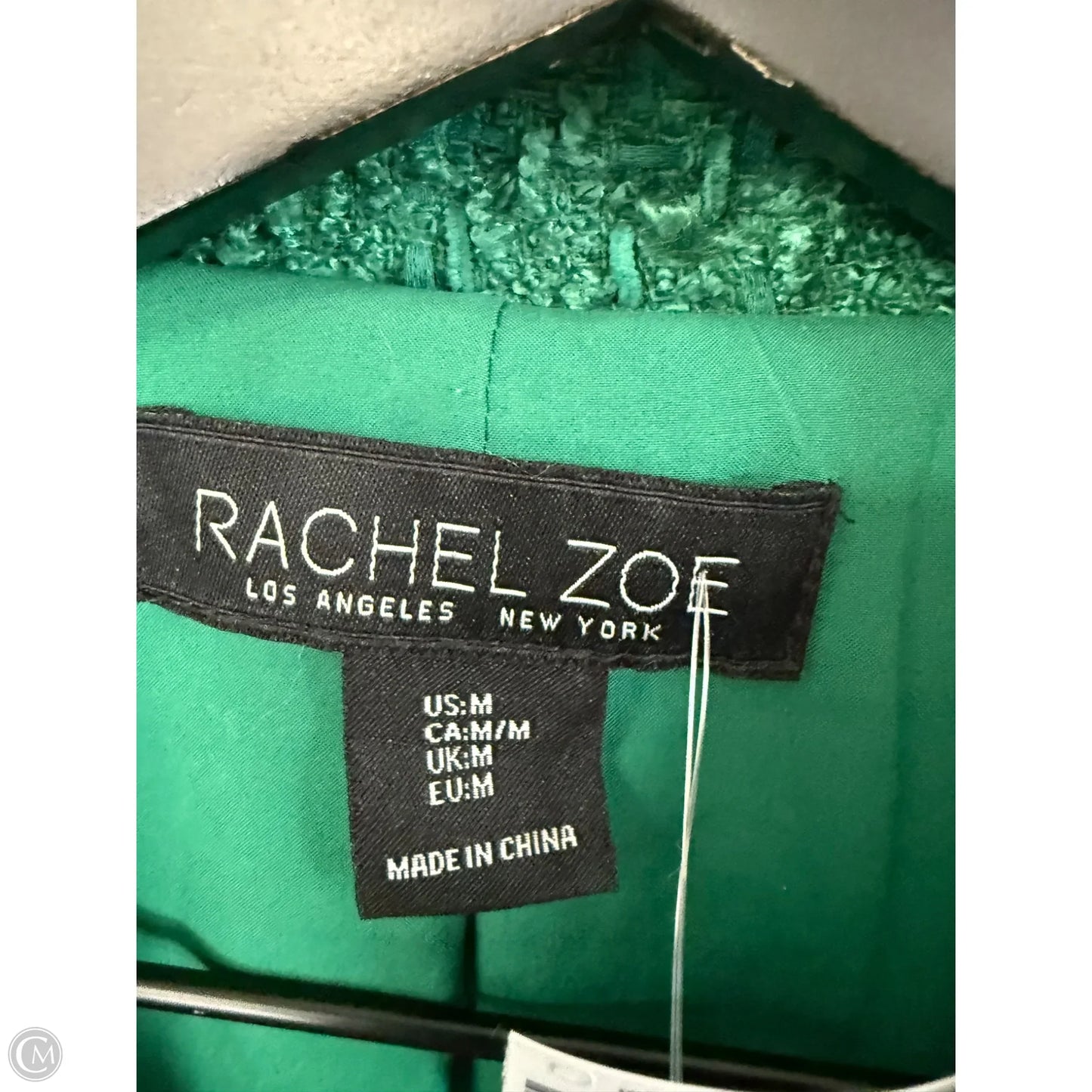 Blazer By Rachel Zoe In Green, Size: M