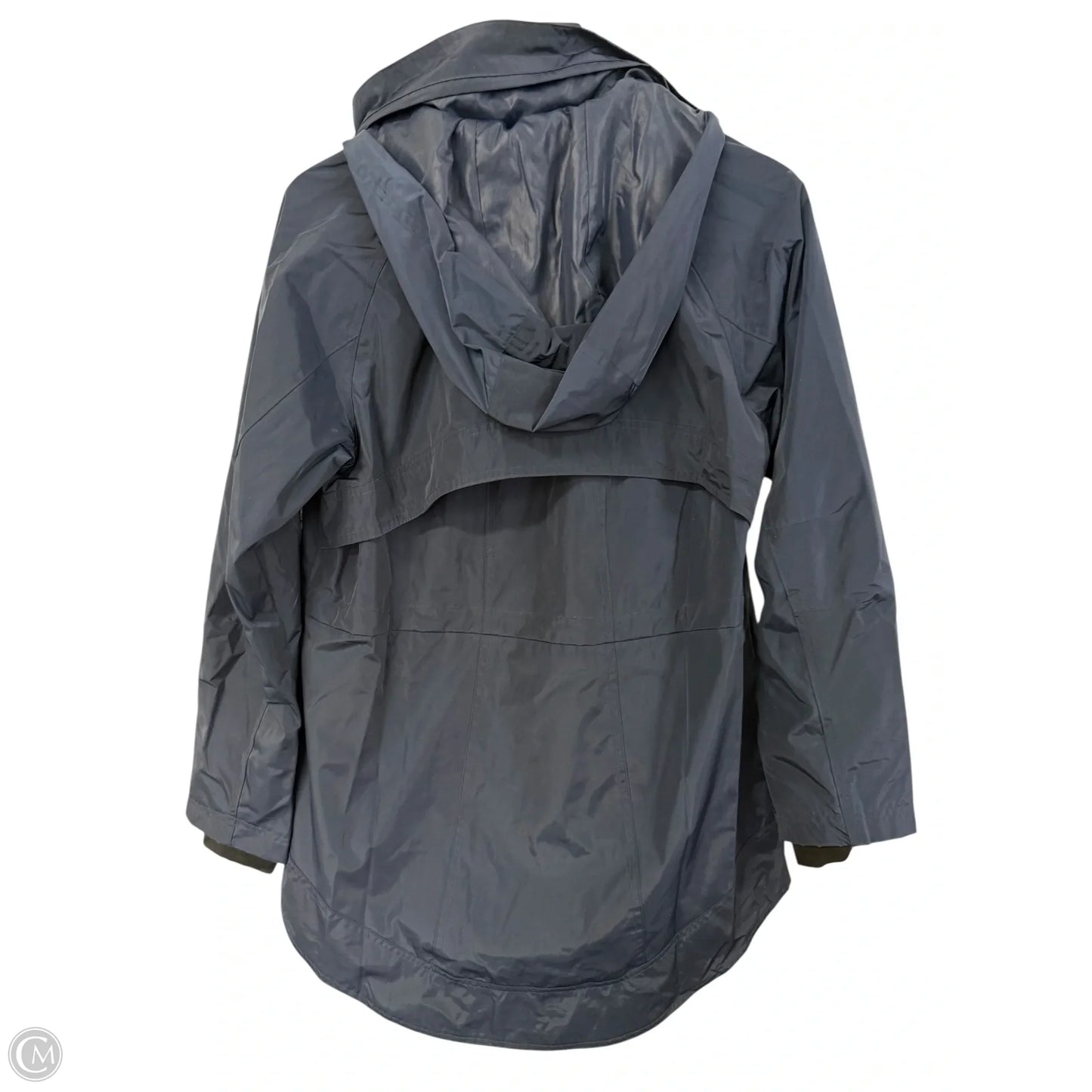 Jacket Windbreaker By Calvin Klein Performance In Blue, Size: S
