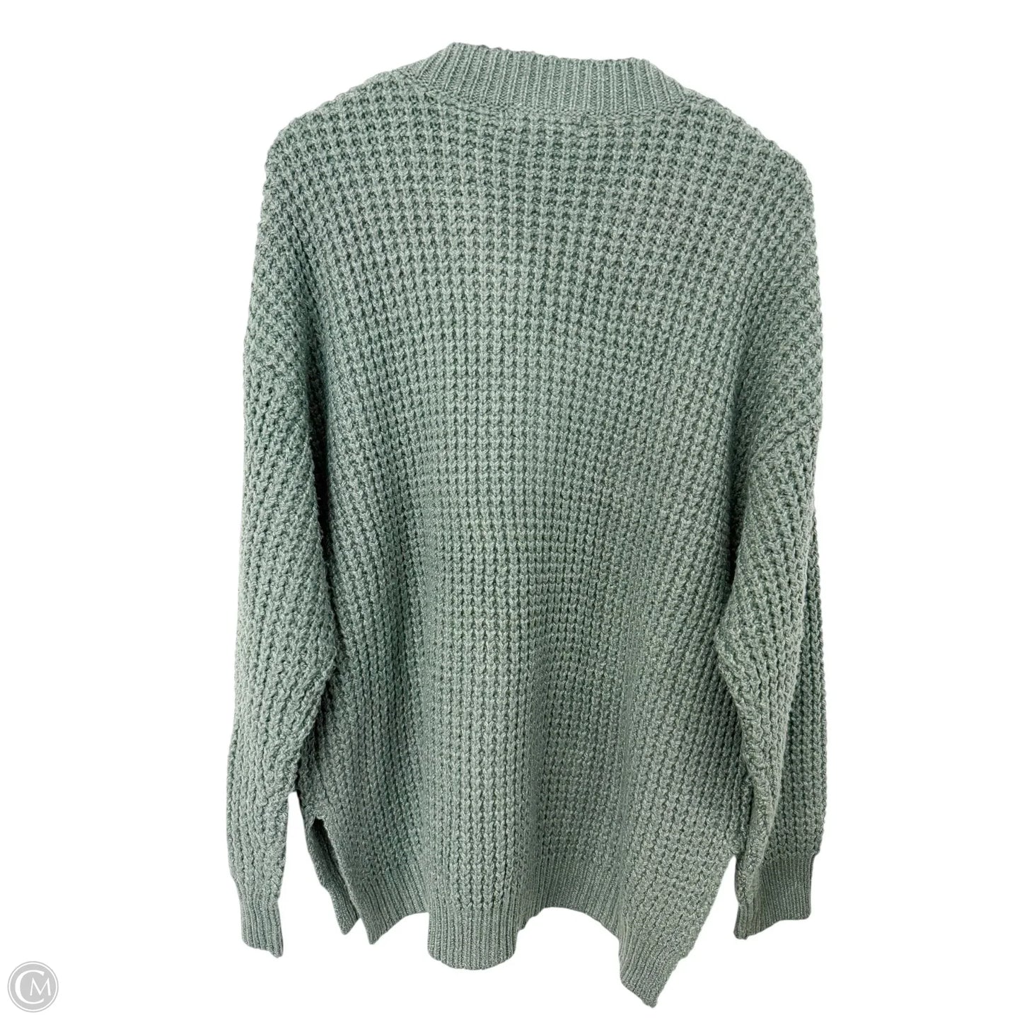 Sweater By Cme In Green, Size: Xl