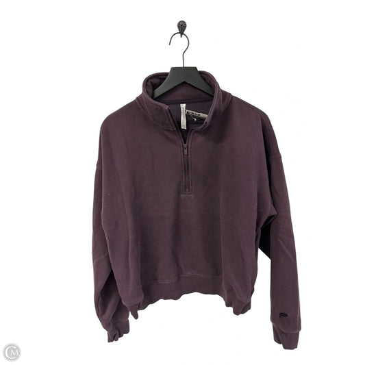 Sweatshirt Collar By Fabletics In Purple, Size: Xl