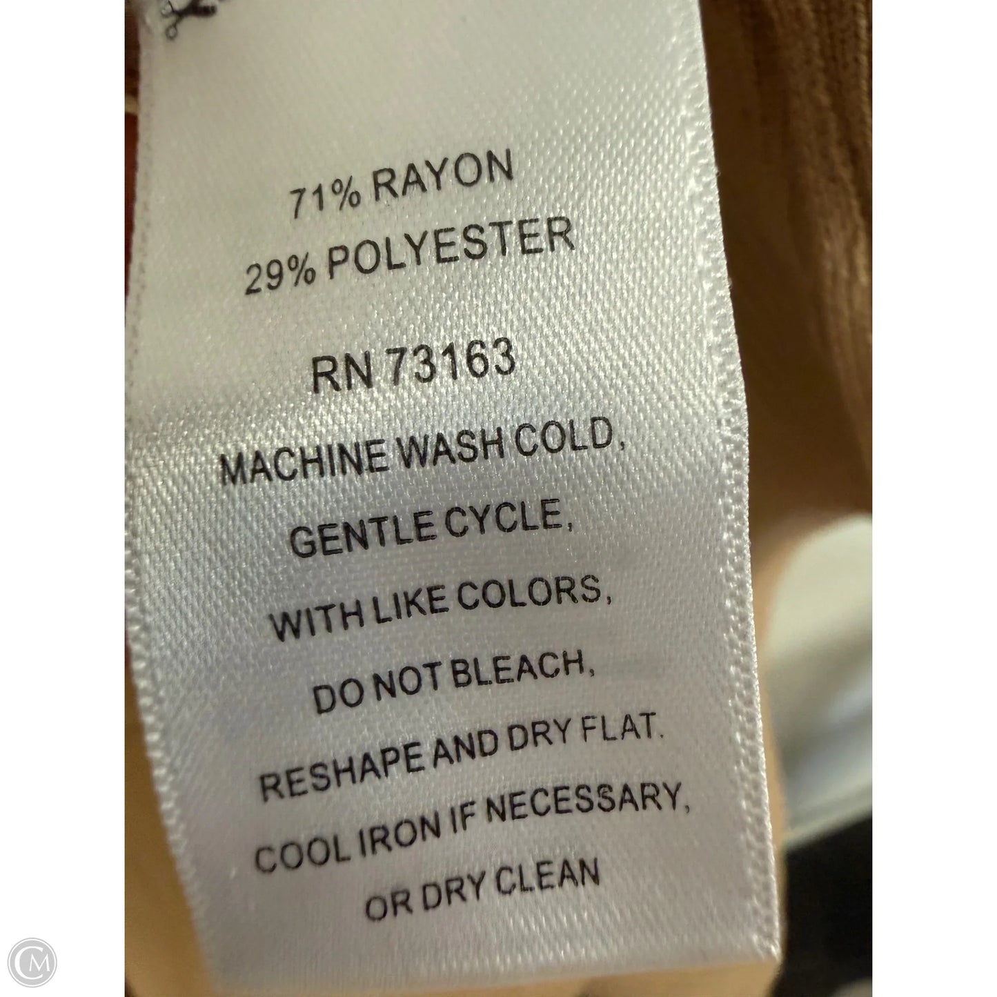 Cardigan By Cable And Gauge In Tan, Size: S