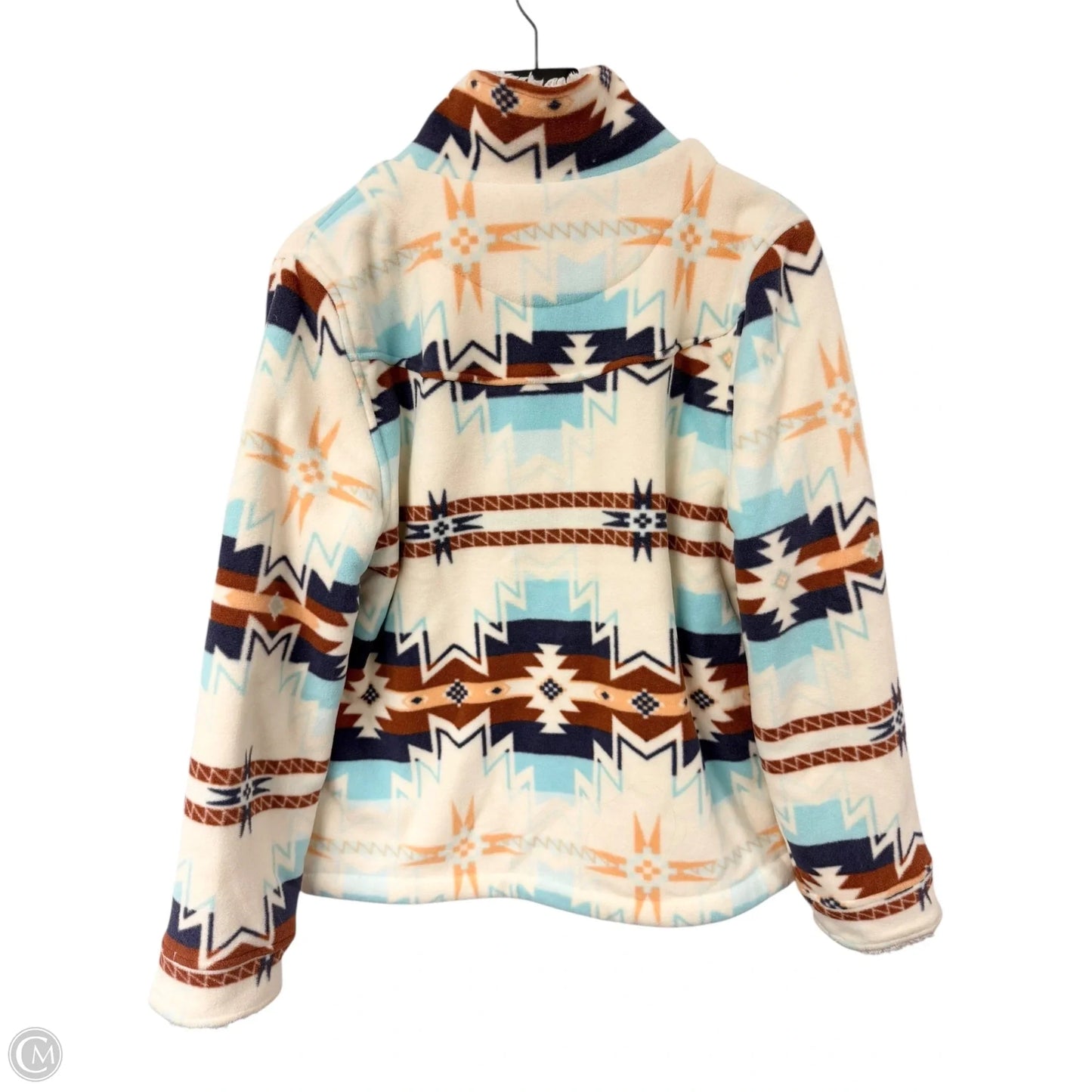 Jacket Fleece By Cmb In Multi-colored, Size: M