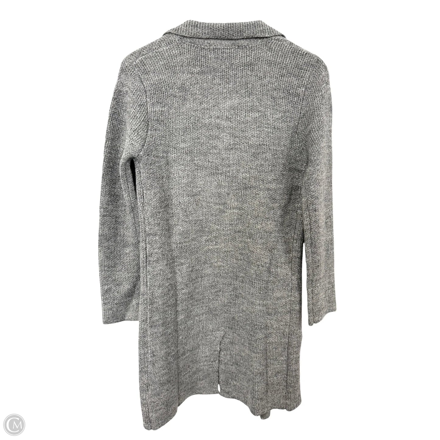 Sweater Cardigan By Active Usa In Grey, Size: S