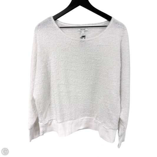 Sweater By Nine West In White, Size: Xl