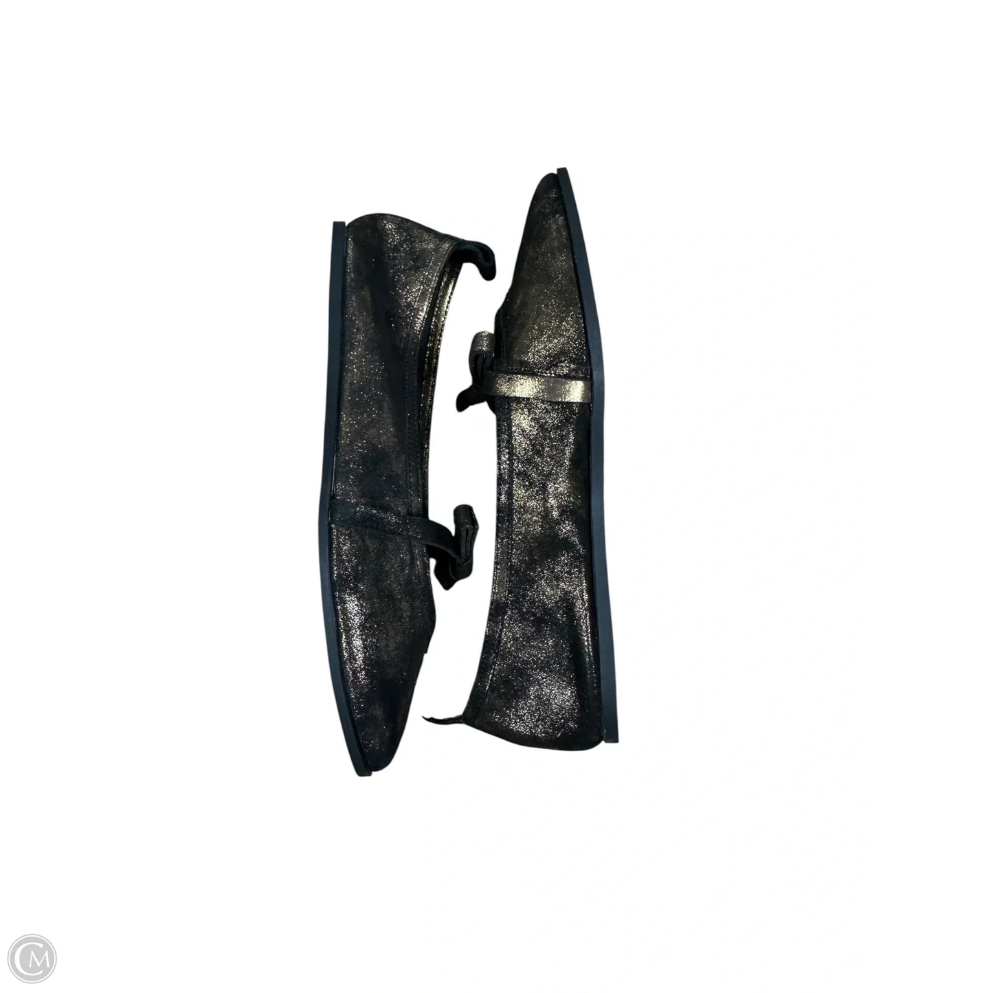 Shoes Flats By Free People In Black & Gold, Size: 8