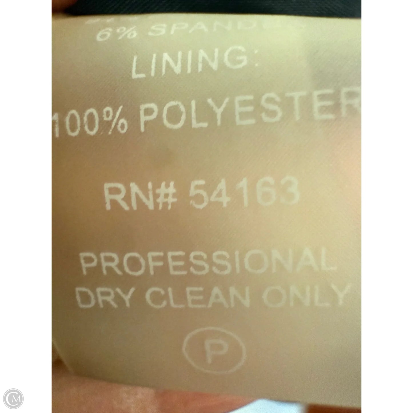 Jacket Other By Calvin Klein In Black, Size: 8